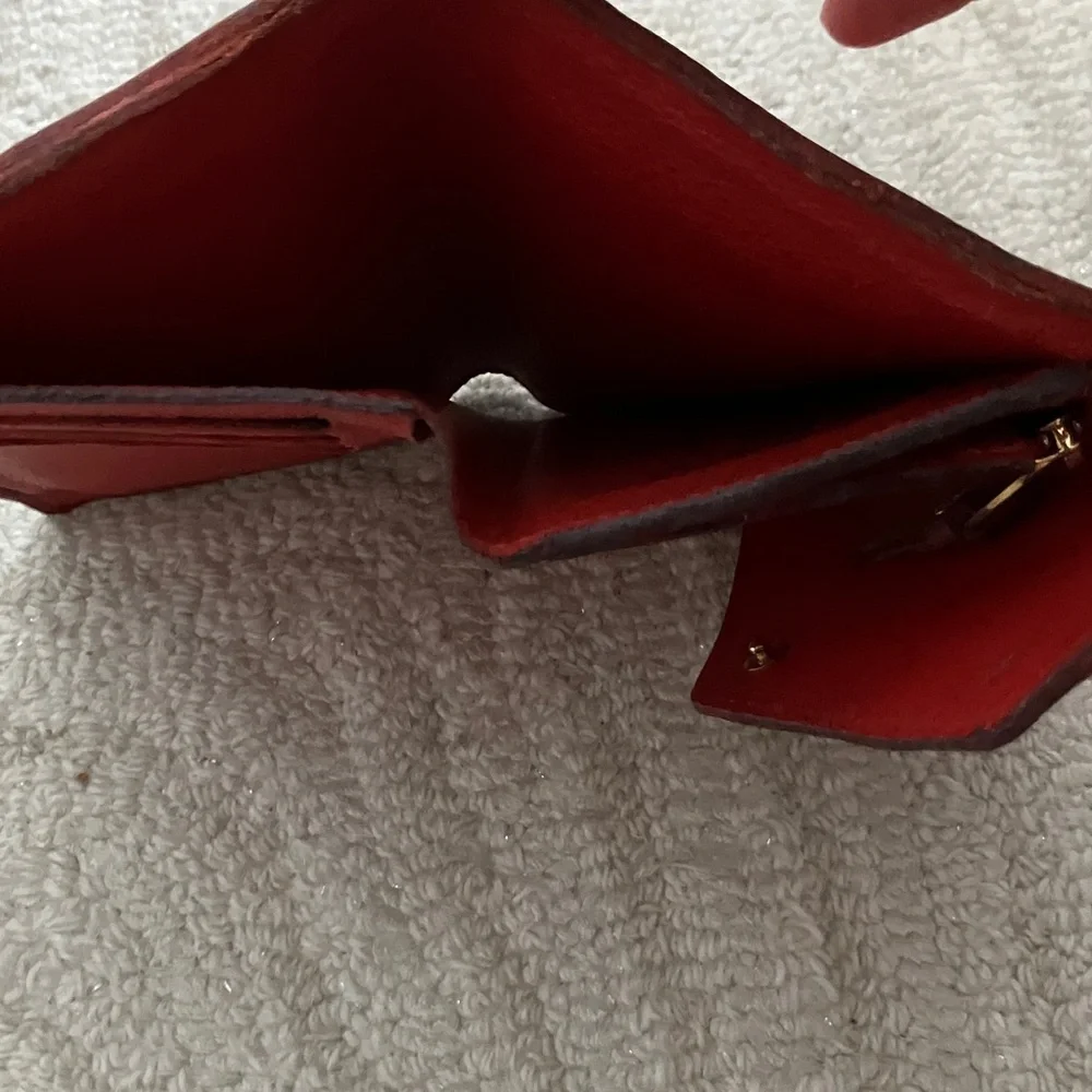 Louis Vuitton Red Women's monogram empreinte Wallet - Picture 8 of 13